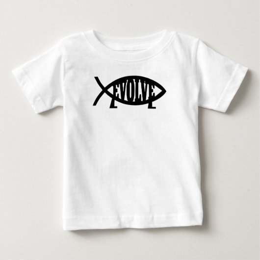EVOLVE T-SHIRT SMALL grappige evolutietechniek ath (Voorkant)