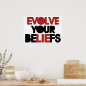 Evolve Uw Beliefs Poster (Keuken)