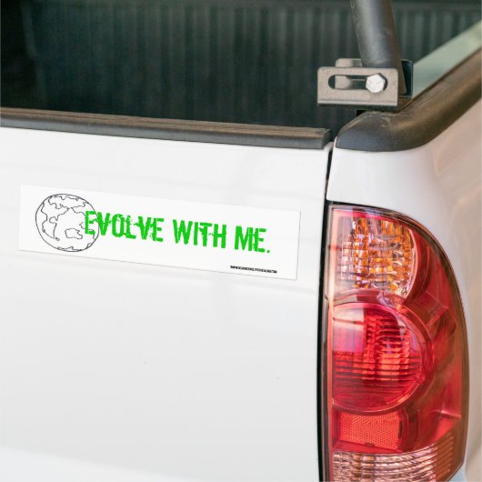 Evolve with Me Bumpersticker (Op Truck)
