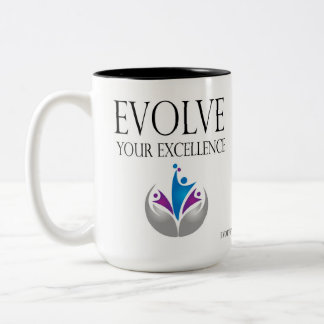 Evolve Your Excellence Tweekleurige Koffiemok