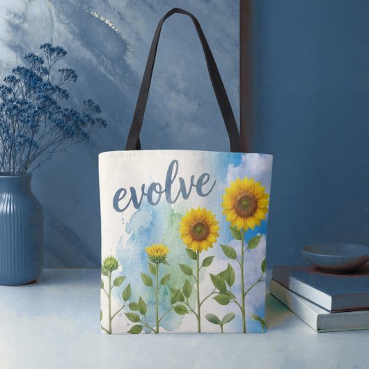 Evolve Zonnebloem Tote Bag