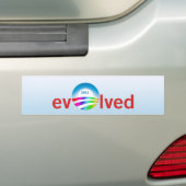 evOlved Bumpersticker (Op auto)