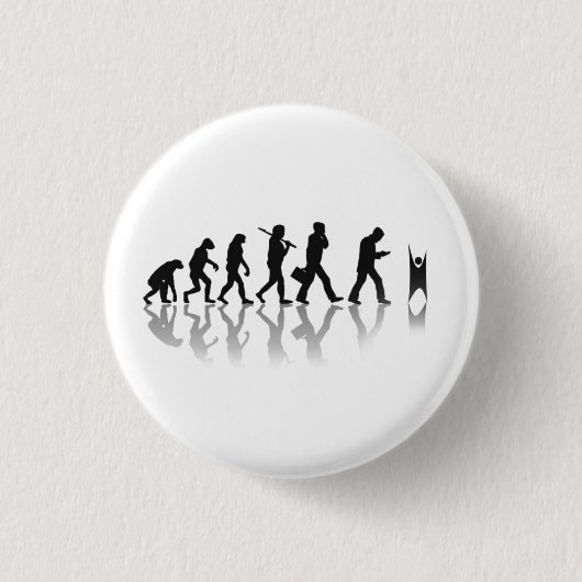 Evolved Humanist Ronde Button 3,2 Cm (Voorkant)