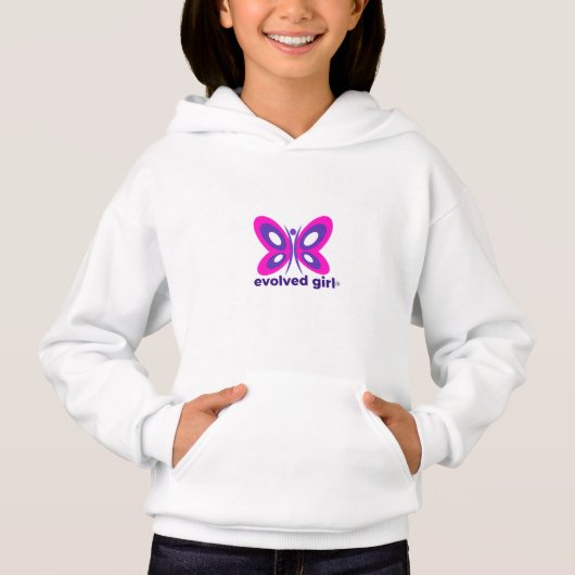 Evolved Meisje Hoodie (Voorkant)