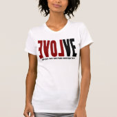 Evolveren met LOVE T-shirt (Voorkant)