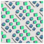 Evolving Cube Inside Wiskunde & geometrie Stof (Swatch)