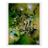 "Evolving Element of Life", Glossy Poster (Voorkant)