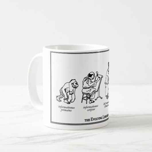 Evolving Librarische Mok (Voorkant links)