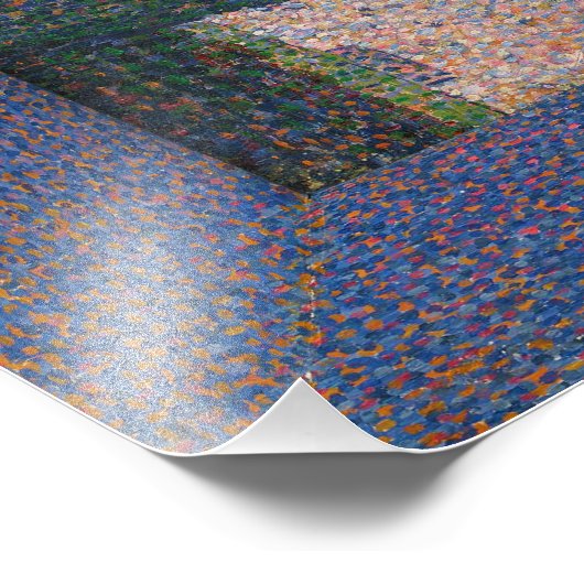 Evond Honfleur door Georges Seurat Foto Afdruk (Hoek)