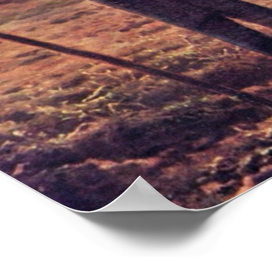 Evond van gebed per gier (beste kwaliteit) poster (Hoek)