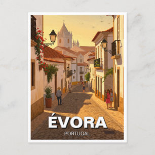 Evora Évora Portugal Reizen Briefkaart