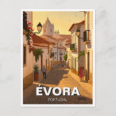 Evora Évora Portugal Reizen Briefkaart (Voorkant)