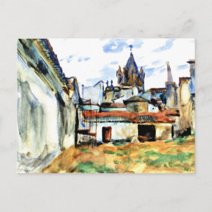 Evora, Portugal - Kunstschilderij Briefkaart