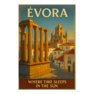 Évora, Portugal Reis Perfect Poster