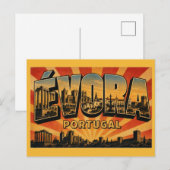 Évora Portugal Romeinse Tempel Briefkaart (Voorkant / Achterkant)