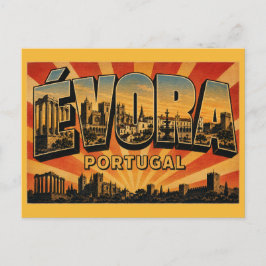 Évora Portugal Romeinse Tempel Briefkaart