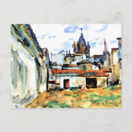 Evora, Portugal - Schilderkunst Briefkaart
