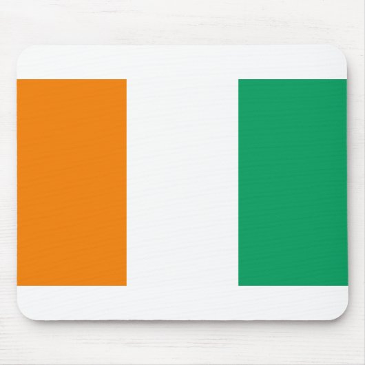 Evory Coast Flag Muismat (Voorkant)