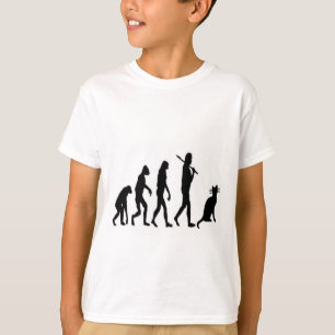 Evoultion Cat "We geloven"-Funny Cat Lovers T-shirt