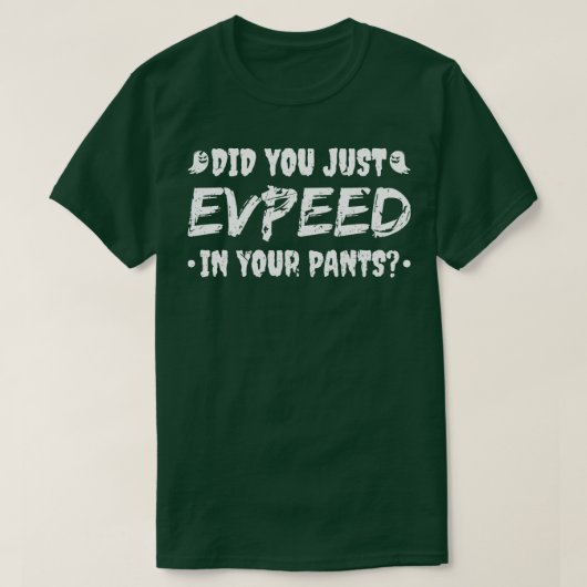 EVP Broek Grappige Ghost Hunting T-shirt (Design voorkant)