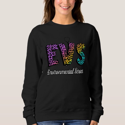 Evs Environmental Services Nurse's Day Nurse Week Trui (Voorkant)