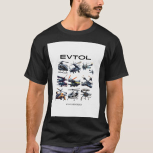EVTOL 2028 Herinneringen voor Air Taxi AAM UAM VTO T-shirt