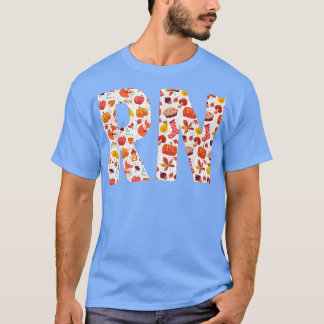 Ew5e RN Geregistreerde zure zure najaarszuster Her T-shirt