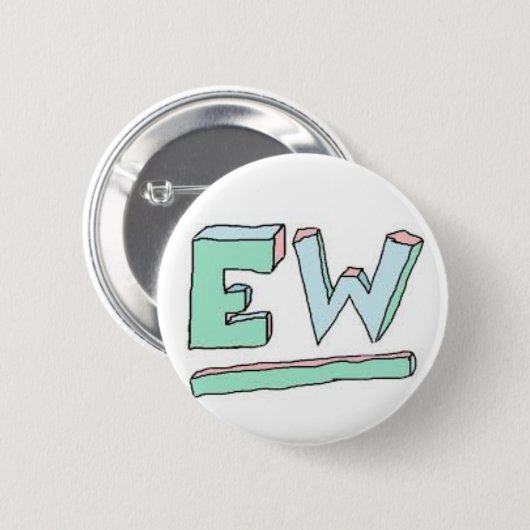 EW-Button Ronde Button 5,7 Cm (Voorkant /achterkant)