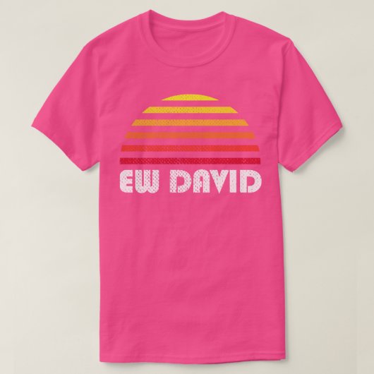 Ew David Sunset T-shirt (Design voorkant)