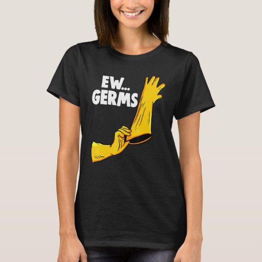 EW Germs Women Cleaning Team T-shirt (Voorkant)