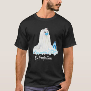 Ew Mensen Germs Maltese puppy Dog met gezichtsveld T-shirt