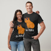 Ew Mensen Grappige Capybara Introvert Quote Sarcas T-shirt (Unisex)