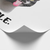 Ew Mensen grappige kat meme Cadeaupapier (Hoek)