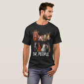 Ew Mensen landbouwhuisdieren fokkers T-shirt (Voorkant volledig)