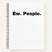 Ew. Mensen. Notitieboek (Voorkant)