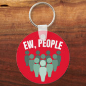 Ew, mensen sleutelhanger (Voorkant)