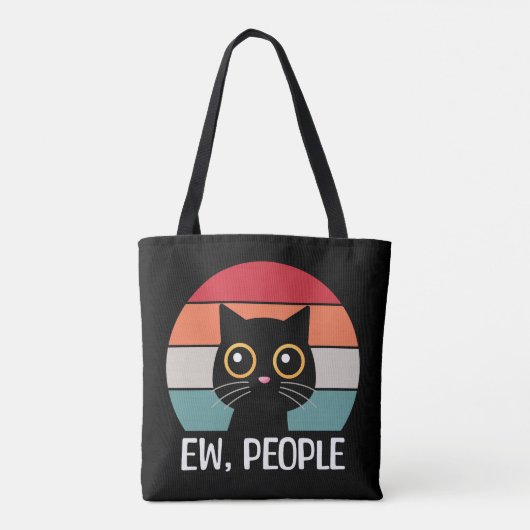 Ew, mensen tote bag (Achterkant)