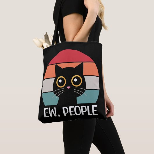 Ew, mensen tote bag (Dichtbij)