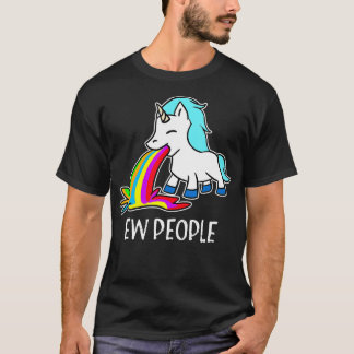 Ew Mensen verenigen braken regenboogschimmelinfect T-shirt