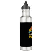 Ew, Mensen Zwarte Kat  Retro – Grappig Cat_1 Waterfles (Links)