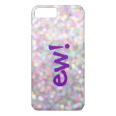 Ew! Minder Paarse iPhone 7 Plus Hoesje (Achterkant)