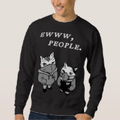 Ew People Cat Introvert Trui (Voorkant)