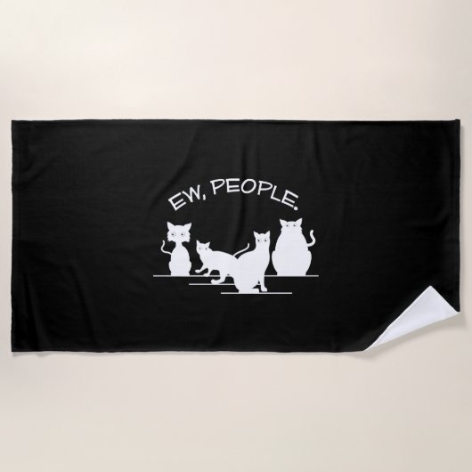 Ew People Cat Strandlaken (Voorkant)