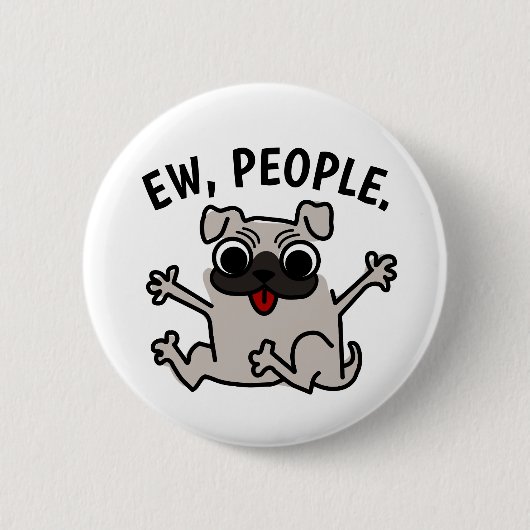 EW, PEOPLE DOG BUTTON (Voorkant)