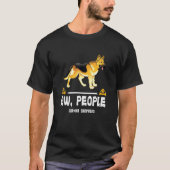 Ew People German Shepherd Dog T-shirt (Voorkant)