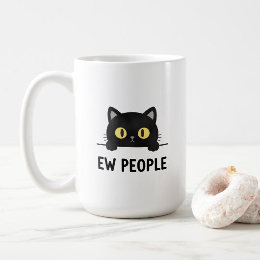 EW PEOPLE  KOFFIEMOK (Met donut)