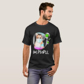 Ew People Pembroke Welsh Corgi Facemask Dog T-shirt (Voorkant volledig)