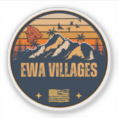 Ewa Villages, Hawaï Sticker (Voorkant)