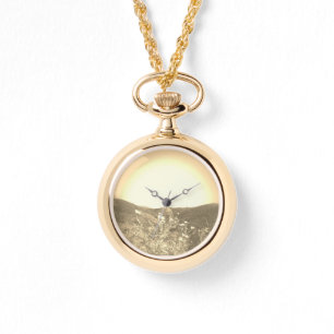 eWatch Bekijk vrouwen ketting stijl cool eco
