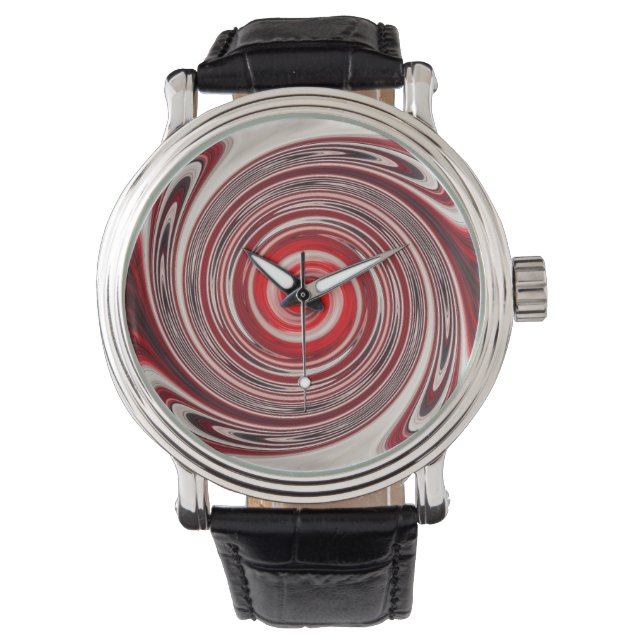 eWatch Horloge afgeronde optische illusie (Voorkant)